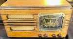Packard Bell Stationized Tube Radio 1938 35H Restored Condition Tested Working. Fixed Price $150.00.