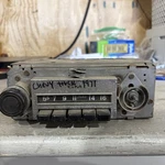 1967-72 Chevy Truck Am Radio Delco C10 C20 Blazer K5 Gmc. Fixed Price $70.00.