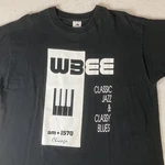 Vintage 90 Wbee 1570 Am T-shirt Xl Harvey Chicago Classy Jazz & Blues Radio. Fixed Price $60.00.