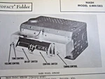 1946,1947 Nash Model 6MN082, ( 6C82 ) Radio Photofact. Fixed Price $12.50.