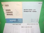 1969 Camaro Corvette Camino Firebird Gto 442 Delco Am-fm Radio Service Manual. Fixed Price $31.99.