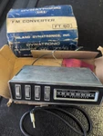 Inland Dynatronics Universal Manual Tuned All Transistor 12 Volt Radio Untested. Fixed Price $38.46.