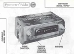 1955 Chevy 987187 Truck Radio Photofact Manual Schematic Chevrolet General Motor. Fixed Price $11.04.