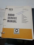 1973 Delco Gm Stereo Am-fm Radio Service Manual Section Pushbutton Tuning. Fixed Price $24.95.