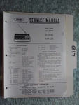 Sharp FYP-30 Service Manual Original Repair Book Radio Car 7 Pages. Fixed Price $22.50.