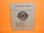 1960 Chevrolet Corvette Truck Delco Am Radio Guide-matic Service Manual Original. Fixed Price $44.99.