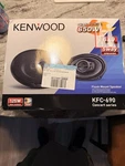 Kenwood KFC-690 9INCH Car Audio 5-WAY Flush Mount Speakers Pair New. Fixed Price $125.00.