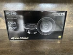 Pair Alpine Status HDZ-65 Hi-res 6.5 300 Watt Coaxial Car Audio Speakers. Fixed Price $394.95.