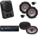 Alpine UTE-73BT Receiver, SXE-6926S 6X9" & SXE-1751S 1/2" 2-WAY Component S.... Fixed Price $597.53.