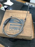 Nos 1966 Ford Galaxie 7 Litre Front Brake Cable C6AZ-2853-B. Fixed Price $125.00.