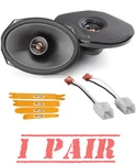 Infinity 300 Watts 2-WAY 6"X9" Front Door Speakers For 2002-2024 Dodge/ram 1500. Fixed Price $135.99.