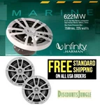 X2 & X4 Infinity 622MW 6.5" 225 Watts 2-WAY White Boat Yacht Marine Speakers-new. Fixed Price $83.95.