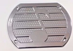 Chrome Note Speaker Cover Grill Rear Deck Custom Lowrider Hot Rod. Fixed Price $29.99.