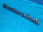Nos 1973-76 Ford Custom Cab Truck Fender Emblem Script Ornament New Oem. Fixed Price $29.99.
