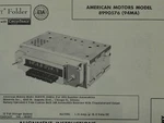 Original Sams Photofact Manual American Motors 8990576 (94MA) (443). Fixed Price $7.99.