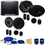 Alpine Type-r Bundle R-S65C.2 6.5" , R-S69C.2 6X9" R-A60F Amp And Wiring. Fixed Price $1069.86.