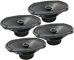 2-PAIR Deaf Bonce Machete MFX-69 6X9 2-WAY 4-OHM Full Range Car Stereo Speakers. Fixed Price $109.90.