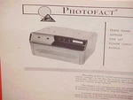 1965 Arc 2500 Allstate Sears Auto 45 Rpm Record Player Service Manual 834.50480. Fixed Price $34.99.