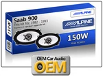 Saab 900 Rear Hatch Speakers Alpine 4X6 Car Kit 150W Max Power. Fixed Price $73.39.