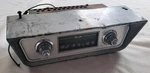 Oem 1960 - 1962 Chevrolet Chevy Corvair Under Dash Am Radio With Housing Bezel. Fixed Price $160.00.