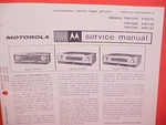 1968 Motorola 8-TRACK Car Stereo Tape Player Service Manual TM707S TM708S TM709S. Fixed Price $29.99.