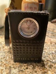 Vintage 1961 Philco Eight Transistor Am Pocket Handheld Radio (works) Vf Case!. Fixed Price $44.00.