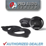 SPV-10TW-WRA Alpine 1" Component Tweeters For Jeep Wrangler 2007-UP Jk, Jl, Jt. Fixed Price $179.95.