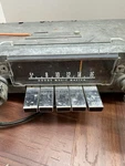 Working 1965-66 Dodge Polara Music Master Push Button Radio Mopar Model 235S. Fixed Price $59.99.