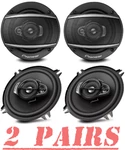 Pioneer TS-A1370F Series 5.25 Total Watts 600 Max 3-WAY Car Speakers Pairs. Fixed Price $161.99.