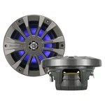 2X Navatlas N652L 6.5 2-WAY Waterproof 200W Rms Speakers With Blue Led Lighting. Fixed Price $129.00.