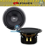 ES-06 Cdt Audio Gold 6.5" Midranges Car 4 Ohm Speakers 100 Rms Mids New Pair. Fixed Price $199.99.