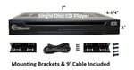 Custom Autosound Cd Player For 630, 740, 850, Slidebar & Secretaudio Radios. Fixed Price $229.00.