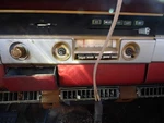Used Dash Radio & Heater Control Center Bezel For 1966 Dodge Dart 170 A-body. Fixed Price $250.00.