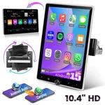 Single 1DIN Auto Rotatable Screen 10.4" Android 15 Car Stereo Radio Gps 2+64GB. Fixed Price $109.99.