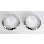 Chevy Car Chrome Ring Bezels Hood Driver And Passenger Set. Fixed Price $380.00.