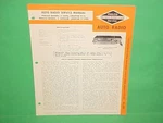 1956 Chrysler Imperial 300 New Yorker Convertible Philco Radio Service Manual. Fixed Price $31.99.