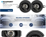 Blaupunkt GTX350 3.5" 2-WAY 200W Max Power Car Audio Coaxial Speakers (2 Pack). Fixed Price $99.99.