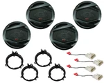 4X Gravity 800W Pair Front & Rear Car Speaker Replacement For 2005-2012 Scion Tc. Fixed Price $119.99.