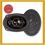 Audiopipe 6X9" 500W Power 4-WAY Car Speakers Injection Cone With Rubber Surround. Fixed Price $67.99.