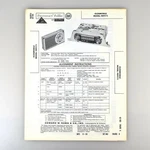 Oldsmobile 989172 Automobile Radio Receiver Sams Photofact Service Manual 463-8. Fixed Price $9.95.