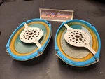 Vintage Kraco Speakers 6X9 6"X9" 8-OHM 2-WAY Blue Cones CX-269-20F. Fixed Price $25.00.