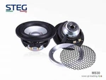 Steg MS30 Pair Midrange Speakers Woofer Car Hi End Top Sq Brax Helix. Fixed Price $300.00.