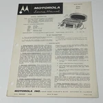 1959 Buick Motorola Radio BKA9X Service Manual Schematics Part List. Fixed Price $22.36.