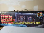 Car Roadmaster RTS3000T Watt Stereo System Megasound 6". Fixed Price $129.99.