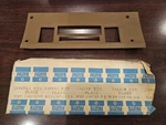Mopar Nos 4518ET8, 2889695 68-69 Roadrunner/coronet/belvedere Tan Dash Radio Bzl. Fixed Price $192.50.