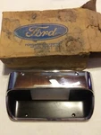 67-68 Ford Mustang Radio Face Plate Bezel# C8ZZ-18842-A Nos. Fixed Price $145.00.