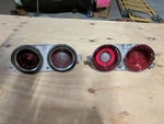 71-72 Chevelle Taillight Assemblies. Fixed Price $85.00.