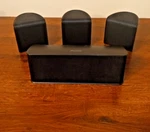 Lot Of 4-PIONEER Set Center Front & 3 Surround Black S-11-P. Fixed Price $29.95.