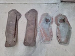 1967/69 Camaro, Firebird Convertible Rear Mount Braces & Kidney Covers Oem Gm!. Fixed Price $200.00.