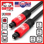 Toslink Optical Digital Audio Cable Spdif Fiber Cord Dolby Dts Sound. Fixed Price $14.99.
